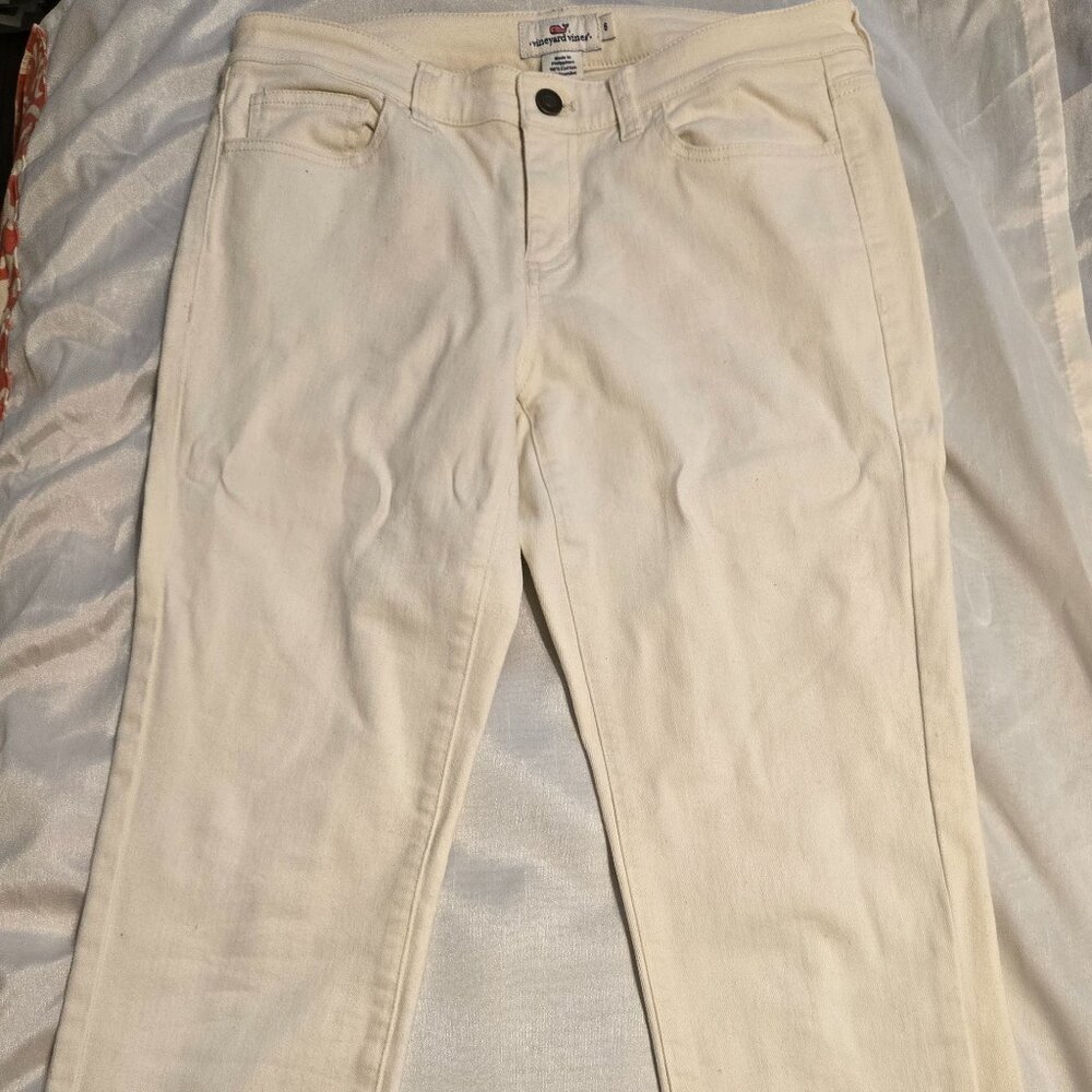 White  jeans